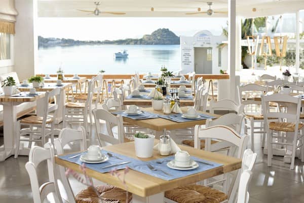 Greek Breakfast With A Stunning View